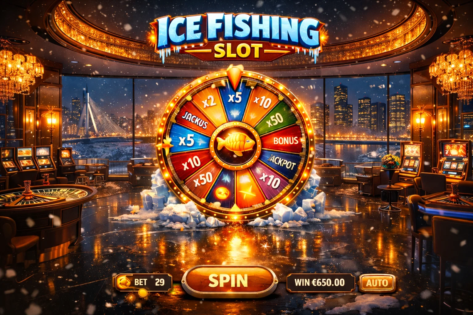 Ice Fishing game casino – spelregels